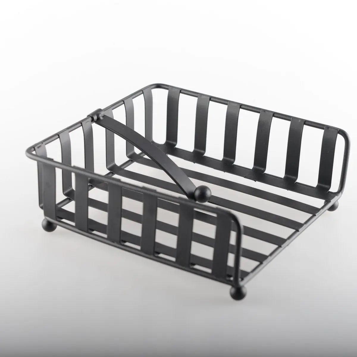 Porte-serviettes noir AULICA