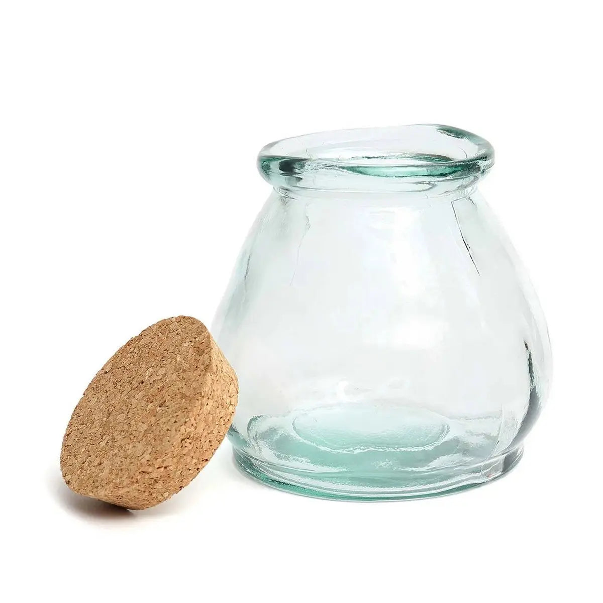Pot en Verre The Belly - Bleu - M Bazar Bizar Living