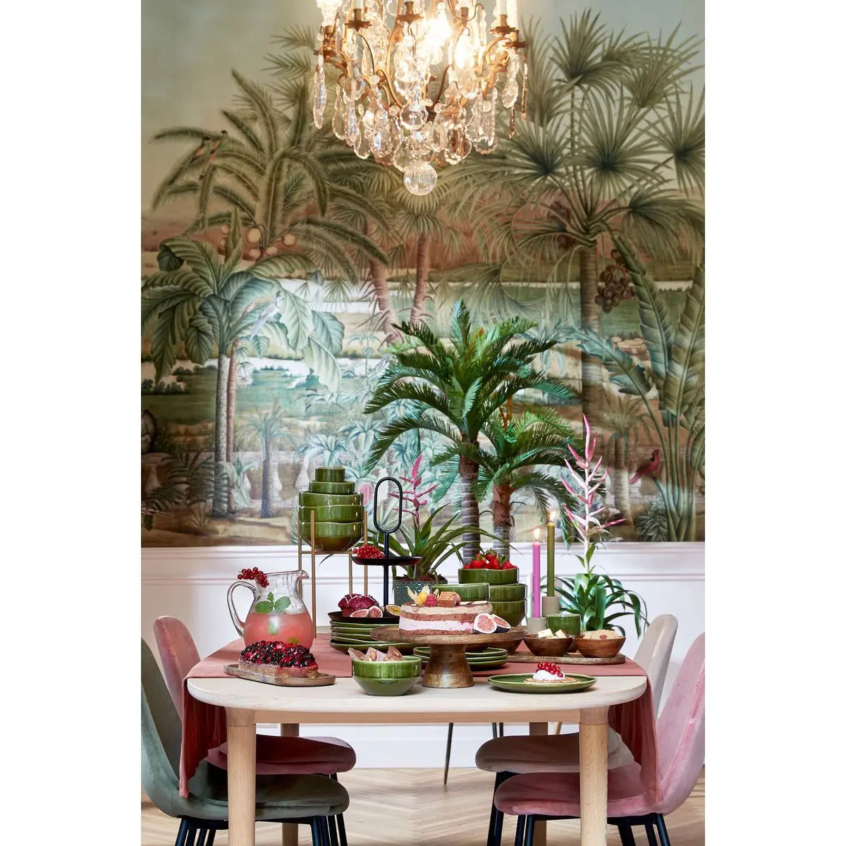 Présentoir à gâteaux Tallo Marron foncé Mica Decorations