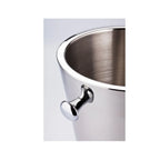 Refroidisseur de bouteilles EDZARD Sevilla avec poignées, acier inoxydable poli, double paroi, ø 22 cm, hauteur 23 cm EDZARD-SHOP.com