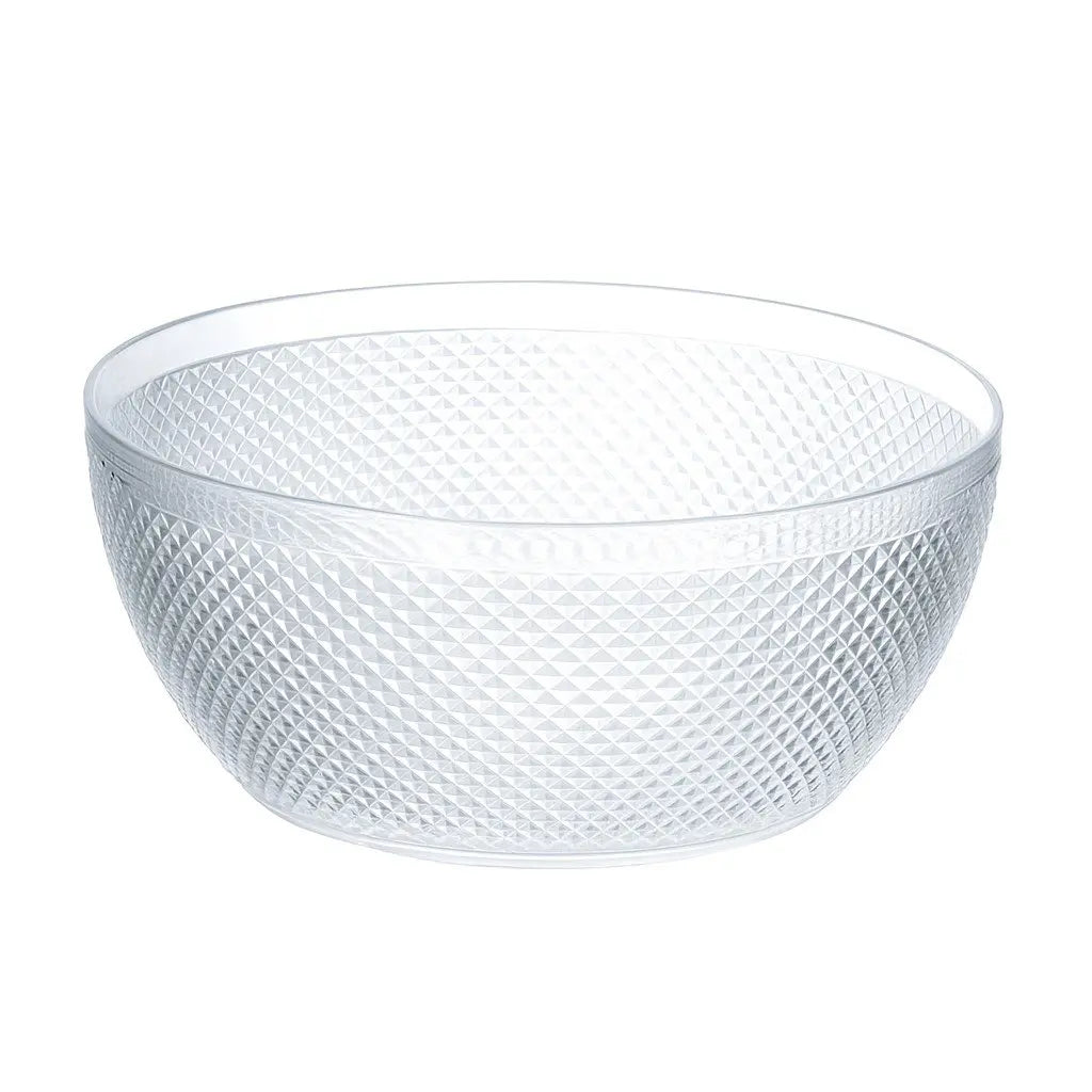 Saladier acrylique transparent diamant AULICA