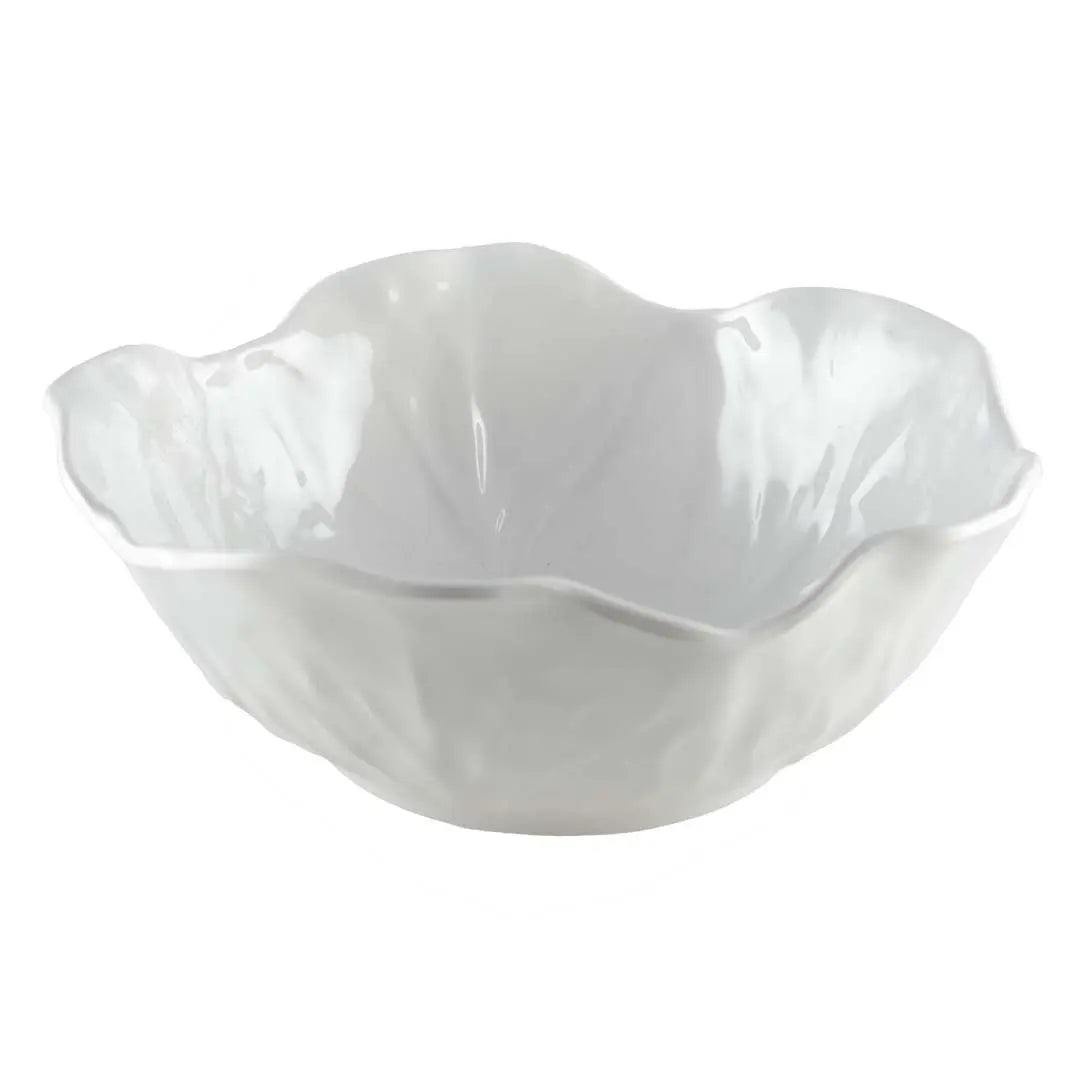 Saladier blanc en mélamine 26x26x8cm AULICA