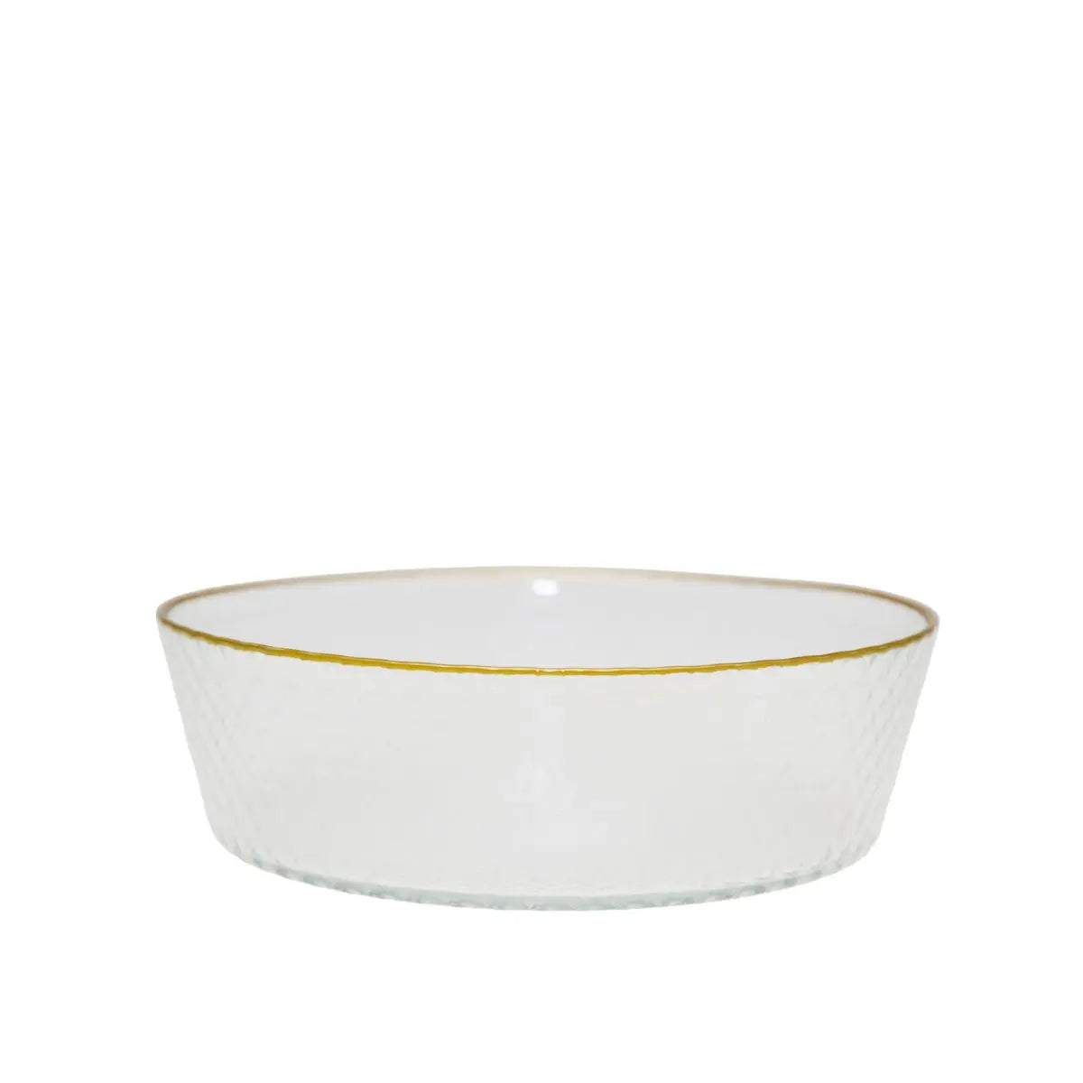 Saladier goldline 30x30x5cm AULICA