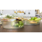 Saladier goldline 30x30x5cm AULICA
