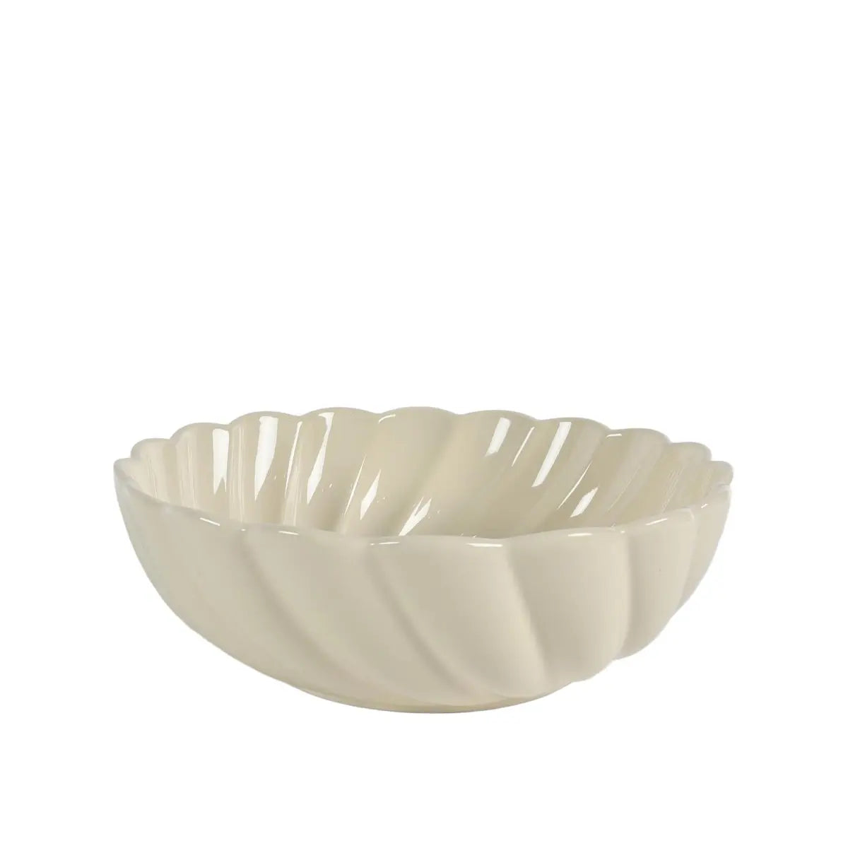 Saladier nuage écru 25.5x25.5x9cm AULICA