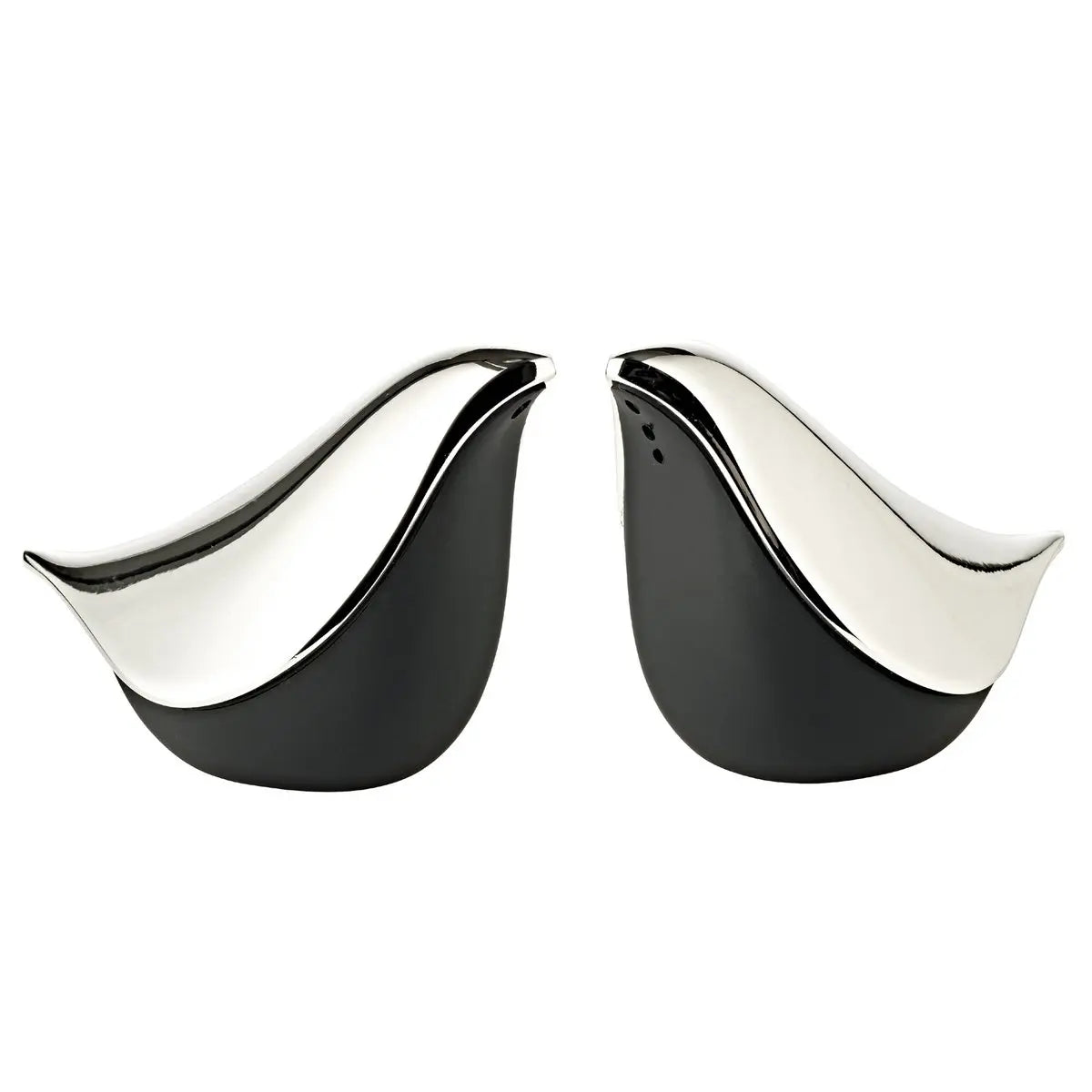 Salt & Pepper Shaker Dove, noble plaqué argenté, start-up, hauteur 6 cm EDZARD-SHOP.com
