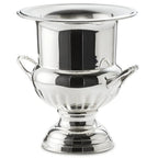 Seau à bouteilles EDZARD Queen Anne, avec poignées, lourd argenté, hauteur 26 cm, diamètre 23 cm EDZARD-SHOP.com