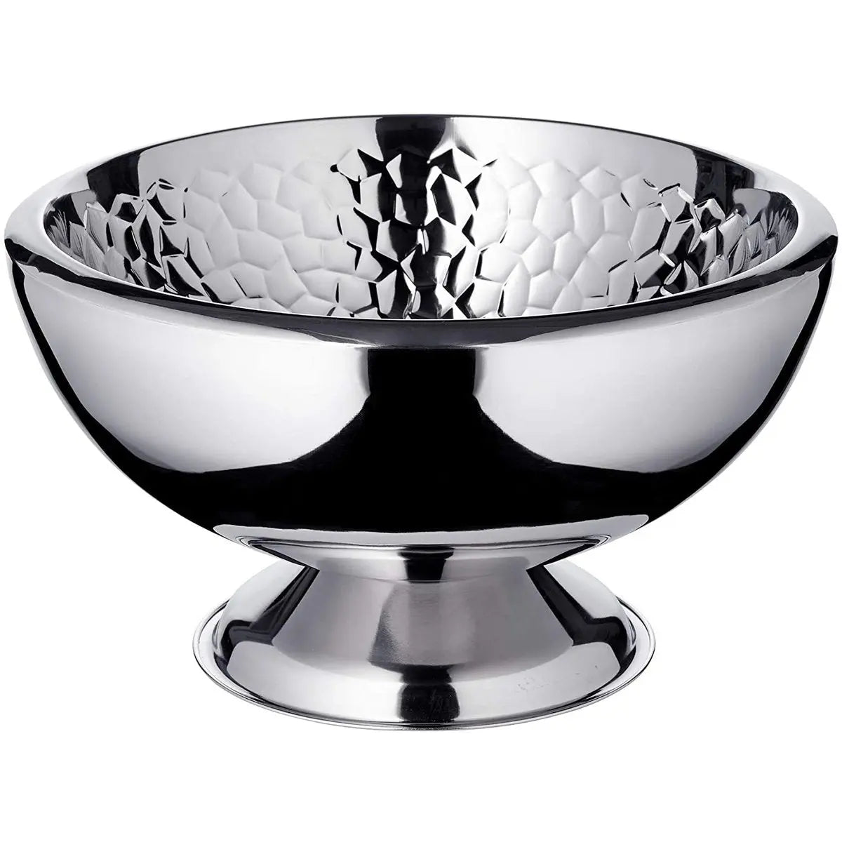 Seau à champagne EDZARD Seau à champagne Bruno, acier inoxydable, double paroi, intérieur martelé, diamètre 43 cm EDZARD-SHOP.com