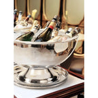 Seau à champagne EDZARD Seau à champagne Cadiz, acier inoxydable poli brillant, double paroi, diamètre 43 cm EDZARD-SHOP.com
