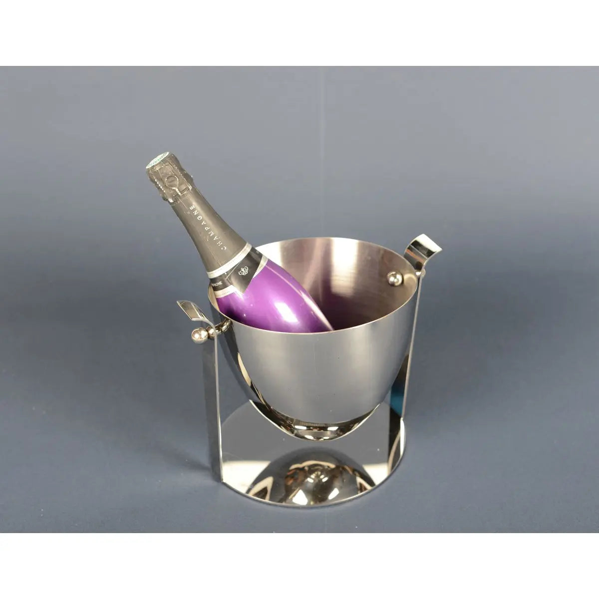 Seau à champagne argent 26.5x20x21cm AULICA