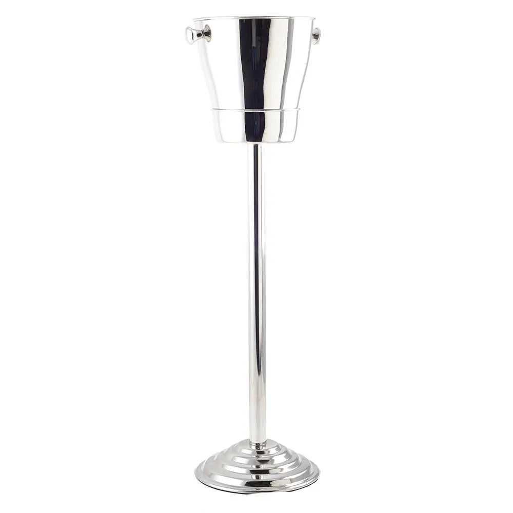 Seau à champagne sur pied inox h.84cm AULICA