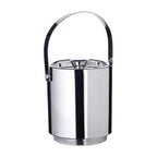 Seau à glace Seattle h 16 cm avec couvercle, tamis et pince à glace EDZARD-SHOP.com
