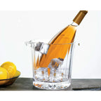 Seau à glaçons en verre transparent 2.22L AULICA