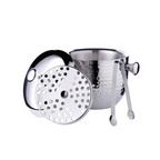 Seau de glace rico h 21 cm avec couvercle, tamis et pince à glace EDZARD-SHOP.com
