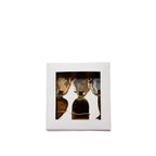 Service à fromage pierre agate beige - lot de 3 AULICA