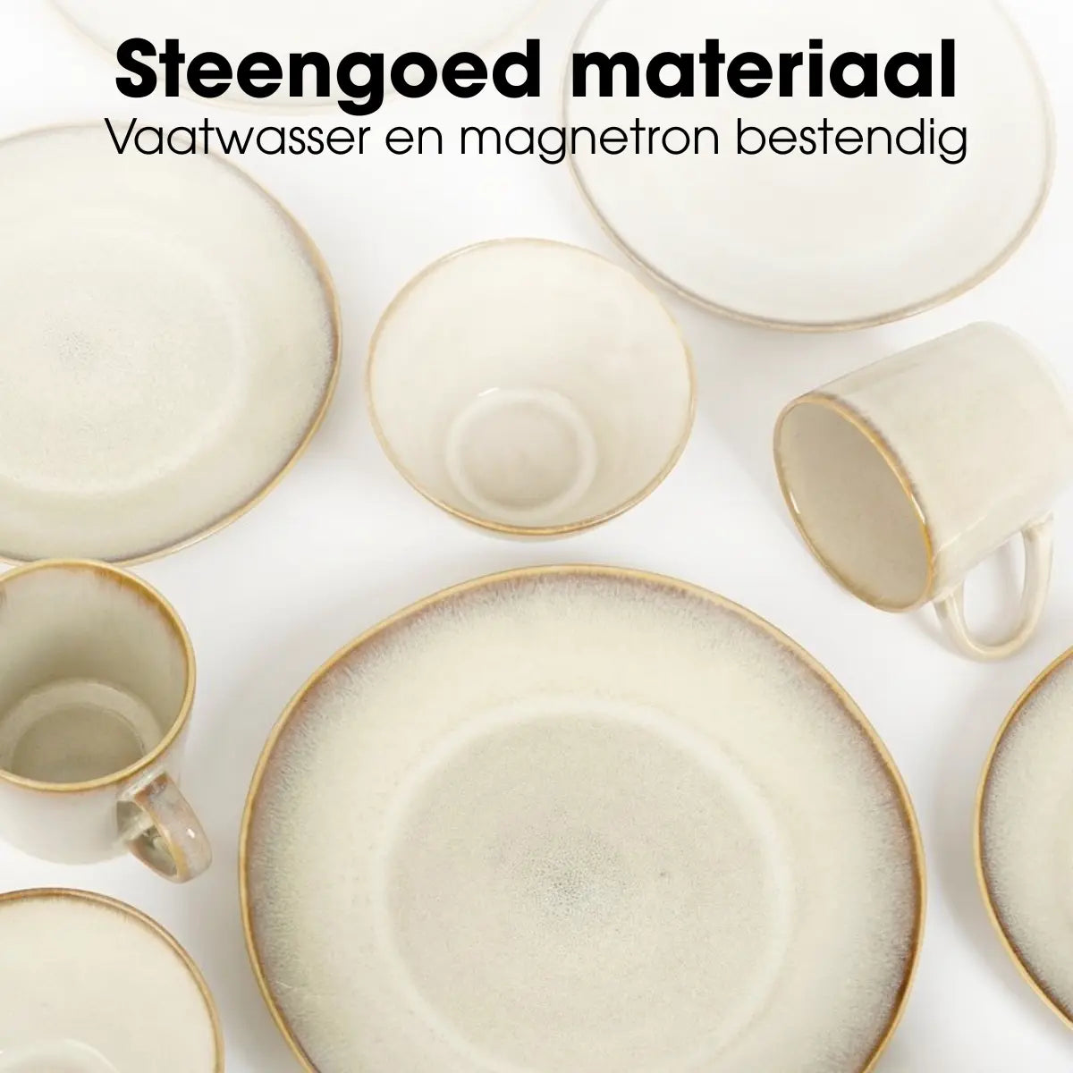 Service de table Racco Beige Mica Decorations