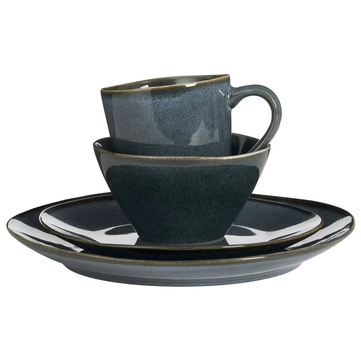 Service de vaisselle Racco Anthracite Mica Decorations