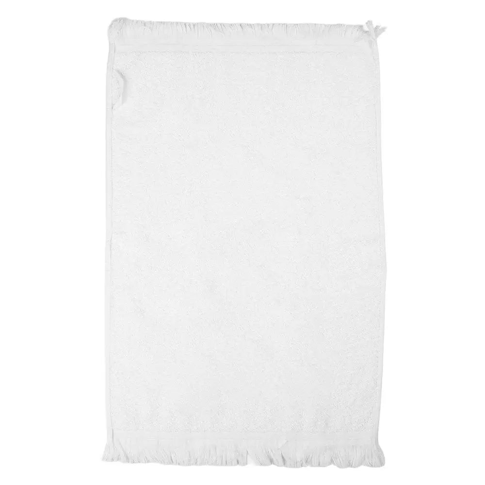 Serviette invitée 40x66 cm coton blanc coton Clayre & Eef.