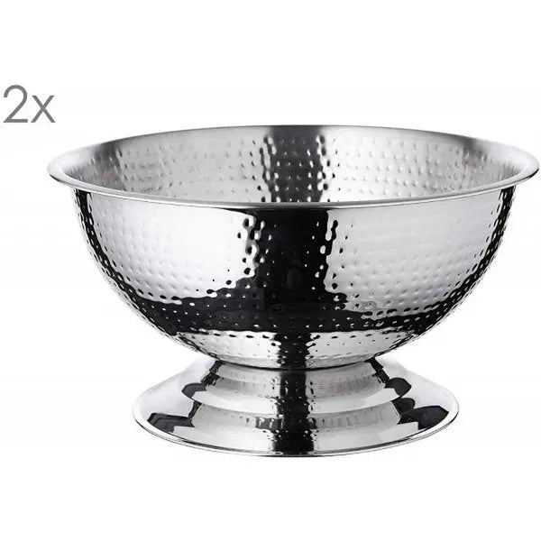 Set de 2 coupes à champagne Cara martelées Ø 40 cm EDZARD-SHOP.com