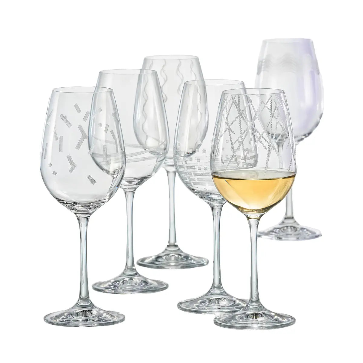 Set de 6 verres à vin 350ml tempo AULICA