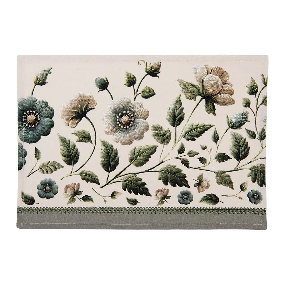 Sets de table Lot de 6 48x33 cm Coton Beige Clayre & Eef.