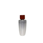 Shaker à cocktail bois et argent 8.5x8.5x24cm AULICA