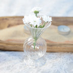 Soliflore en verre 6.3x6.3x12.6cm AULICA