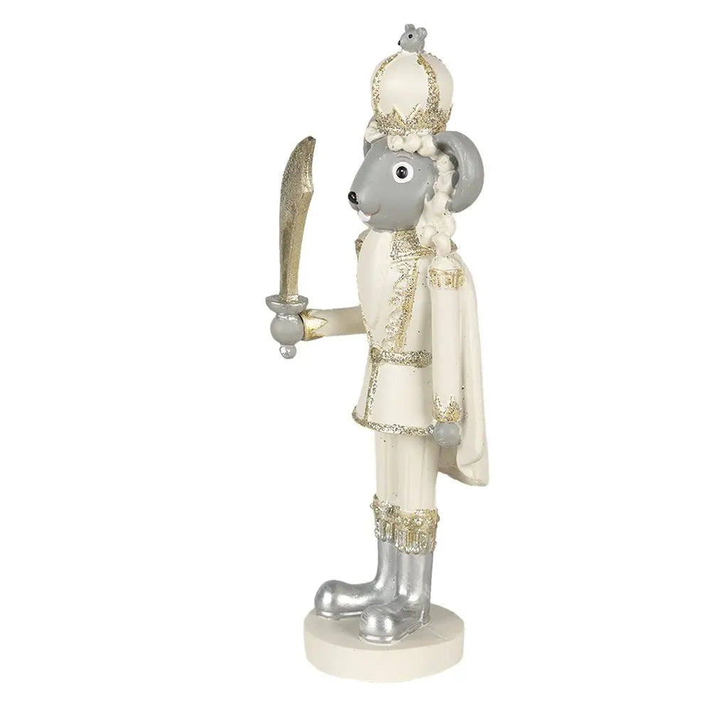 Souris décorative (lot de 2) 6x5x17 cm Clayre & Eef.