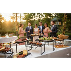 Support buffet rectangulaire set 3 AULICA