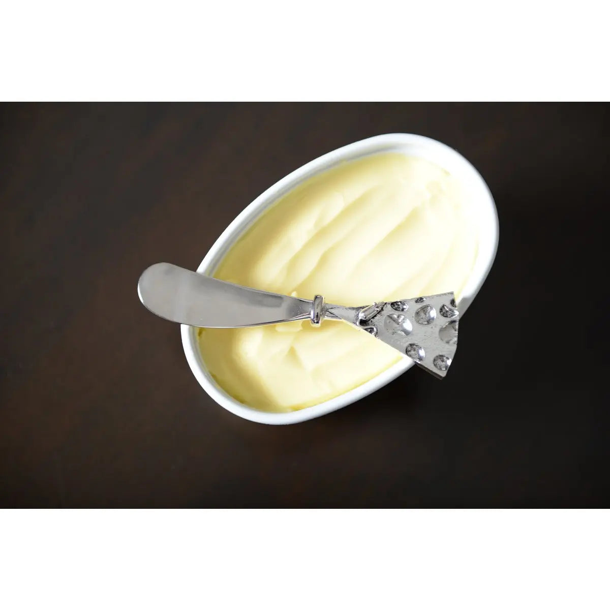 Tartineur design fromage argent - lot de 2 AULICA