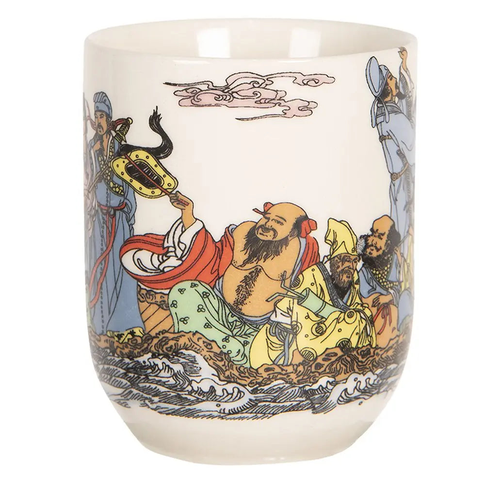 Tasse Ø 6x8 cm / 100 ml Clayre & Eef.
