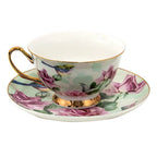 Tasse et soucoupe 12x10x6 cm / Ø 15x2 cm / 200 ml Clayre & Eef.