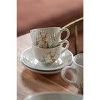 Tasse un schotel 11x9x7 cm / Ø 15x2 cm / 200 ml Clayre & Eef.