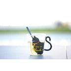 Tasses 300 ml décor chat - lot de 2 AULICA