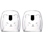Tasses double paroi ourson 250ml - lot de 2 AULICA