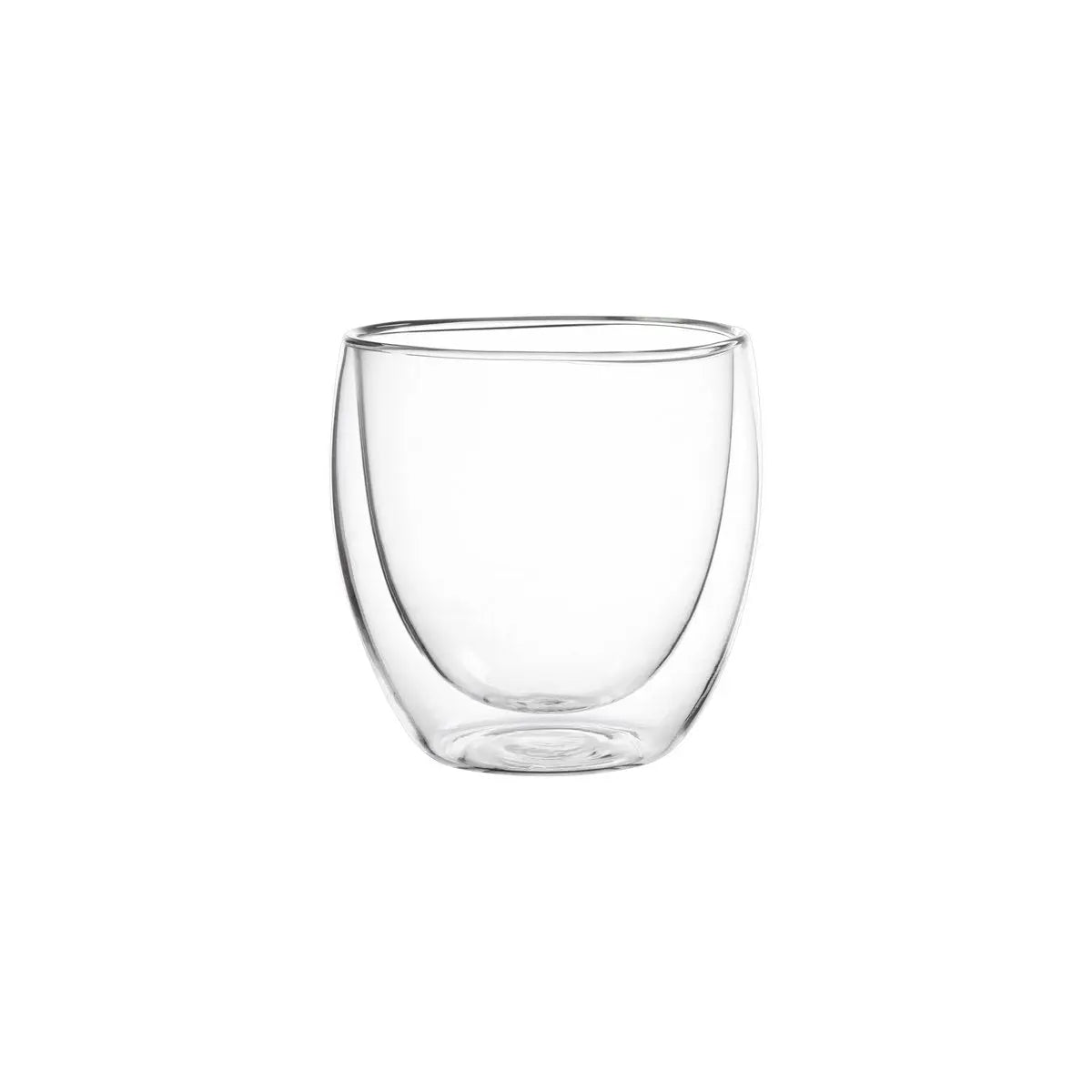 Tasses expresso verre double paroi 80ml - lot de 4 AULICA