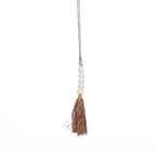 The Cone Shell Tassel - Natural White Bazar Bizar Living