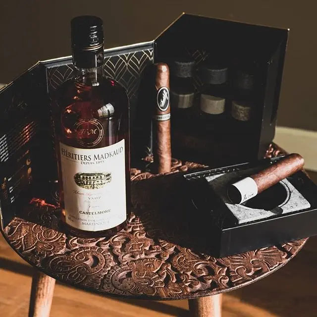 The Gentleman's Set - Cigar Aficionado ROCKS Whiskey Chilling Stones