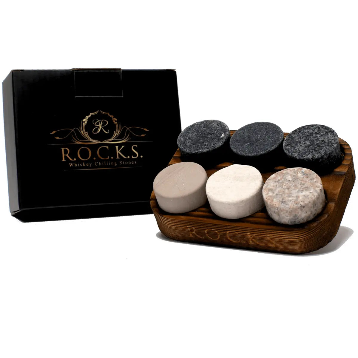 The Original Rocks ROCKS Whiskey Chilling Stones