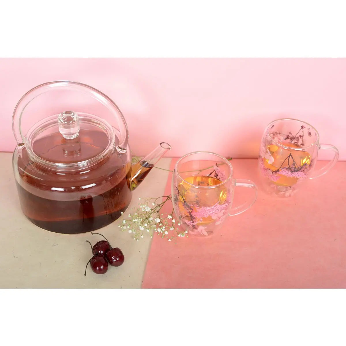 Théière en verre - 2 l-  13x24x21.5cm AULICA