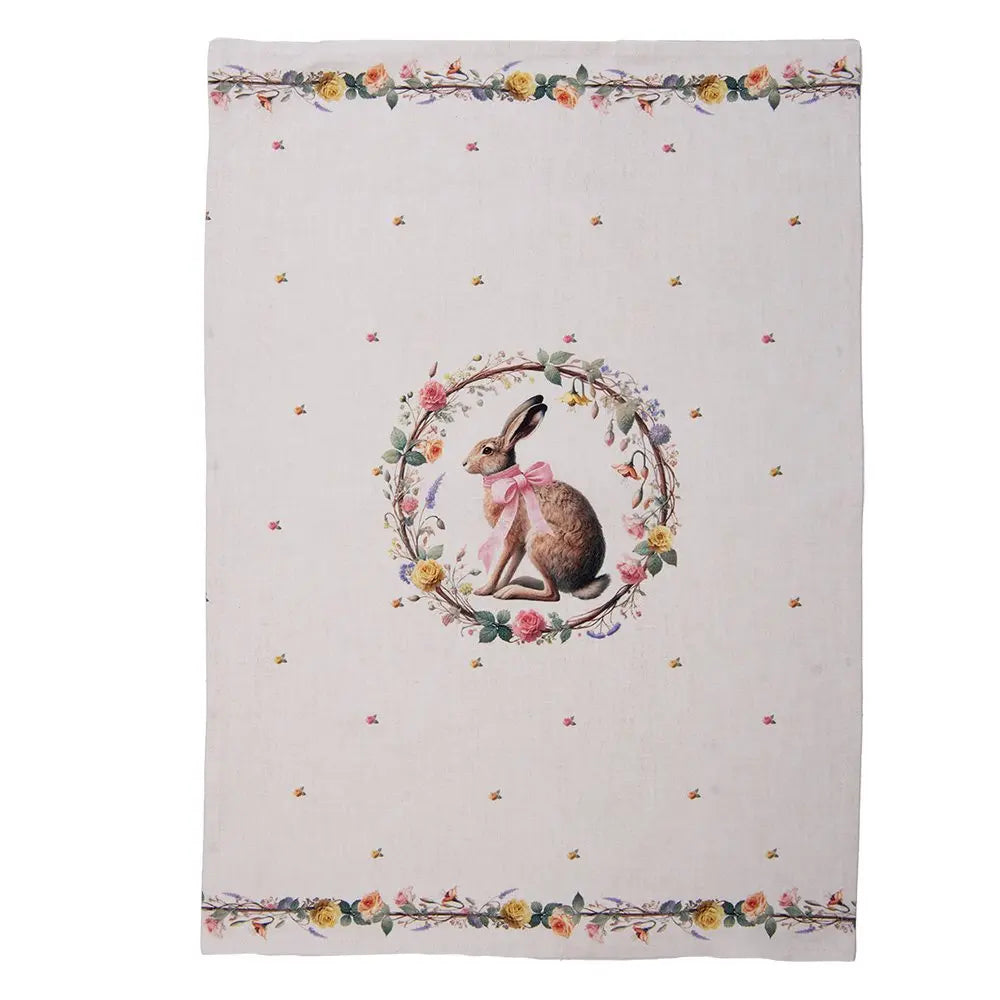 Torchon 50x70 cm Coton Beige Clayre & Eef.