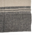 Torchon de Cuisine The Linen Dash - Noir Naturel - 50x70 Bazar Bizar Living