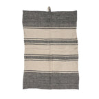 Torchon de Cuisine The Linen Dash - Noir Naturel - 50x70 Bazar Bizar Living