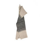 Torchon de Cuisine The Linen Moody - Noir Naturel - 50x70 Bazar Bizar Living