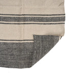 Torchon de Cuisine The Linen Smudge - Noir Naturel - 50x70 Bazar Bizar Living