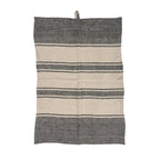 Torchon de Cuisine The Linen Smudge - Noir Naturel - 50x70 Bazar Bizar Living