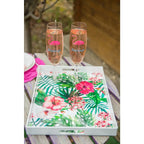 Touilleurs flamant rose - lot de 4 AULICA