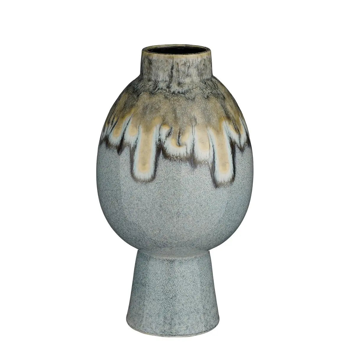 Vase Helma Bleu Mica Decorations