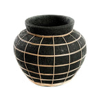 Vase Le Ventre - Noir Naturel - L Bazar Bizar Living