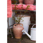 Vase Ø 19x25 cm vase de décoration en céramique beige rose rose Clayre & Eef.